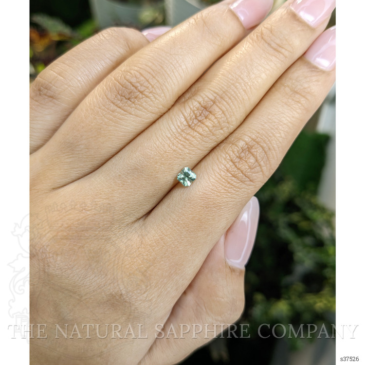 0.39 Ct. Green Sapphire from Madagascar