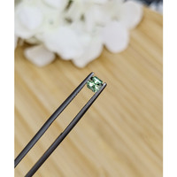 0.42 Ct. Yellowish Green Sapphire from Madagascar Life Style