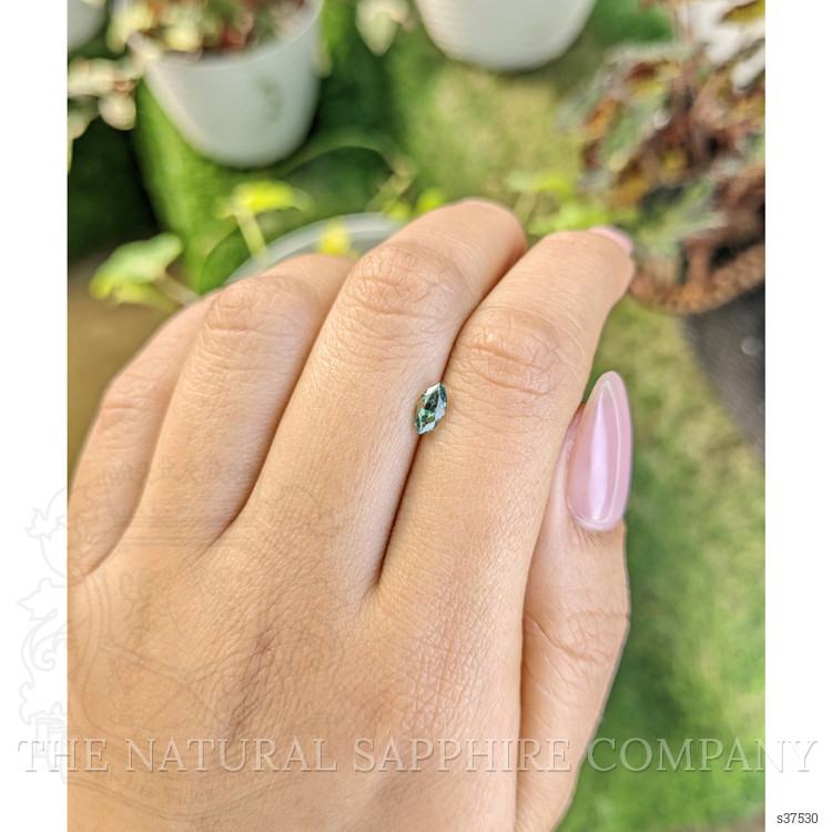 0.52 Ct. Green Sapphire from Madagascar