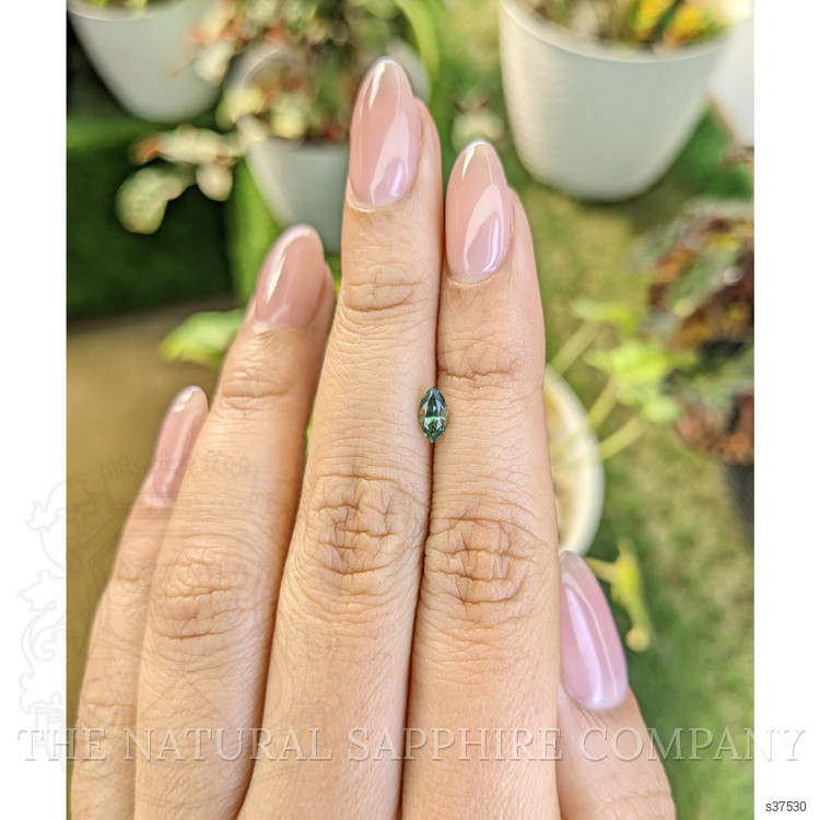 0.52 Ct. Green Sapphire from Madagascar