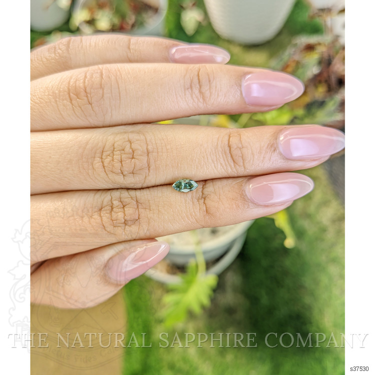 0.52 Ct. Green Sapphire from Madagascar