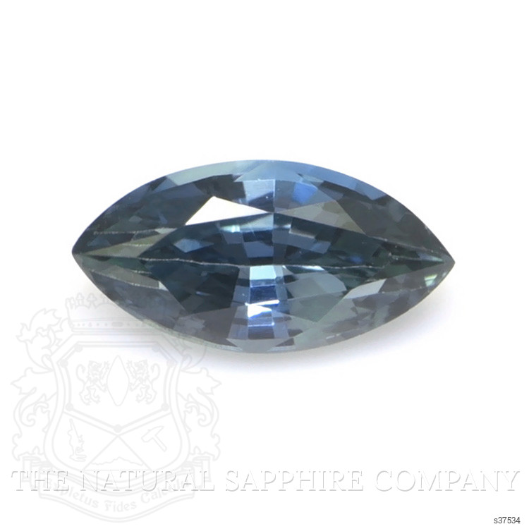 0.59 Ct. Greenish Blue Sapphire from Madagascar