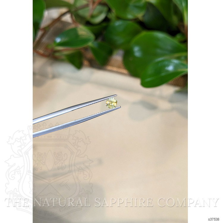 0.45 Ct. Yellow Sapphire from Montana