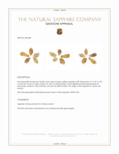 26.80 Ct. Yellow Sapphire Crystal from Ceylon (Sri Lanka) Appraisal