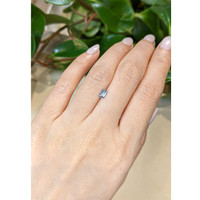 0.42 Ct. Greenish Blue Sapphire from Montana Life Style