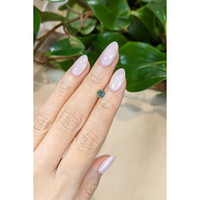 0.42 Ct. Green Sapphire from Montana Life Style