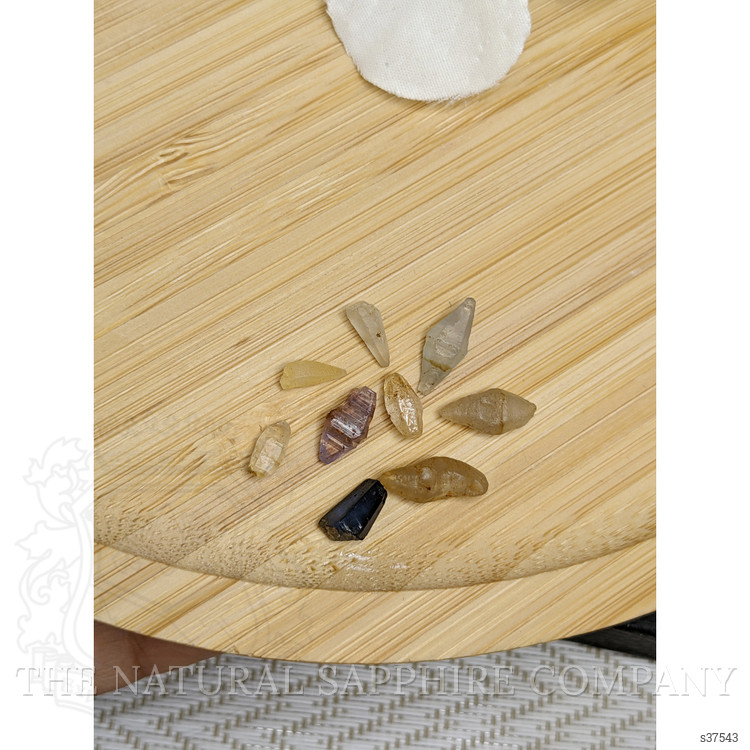 13.42 Ct. Multi Color Sapphire Crystal from Ceylon (Sri Lanka)