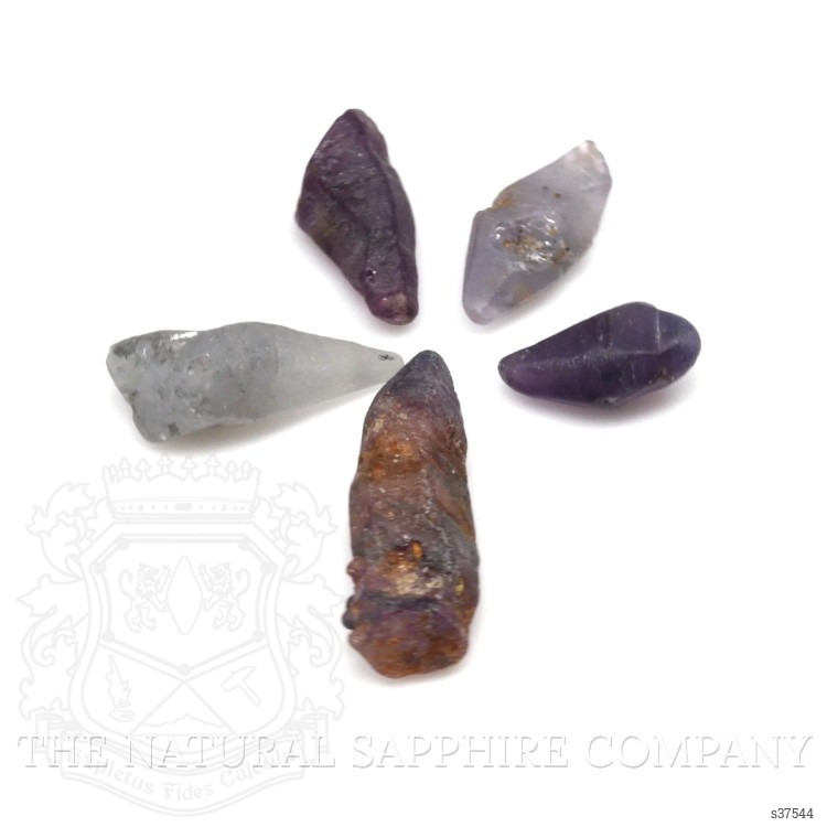 35.10 Ct. Multi Color Sapphire Crystal from Ceylon (Sri Lanka)