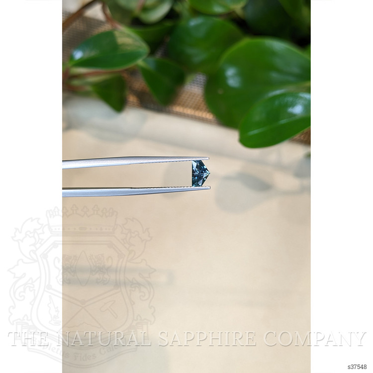 0.70 Ct. Greenish Blue Sapphire from Montana