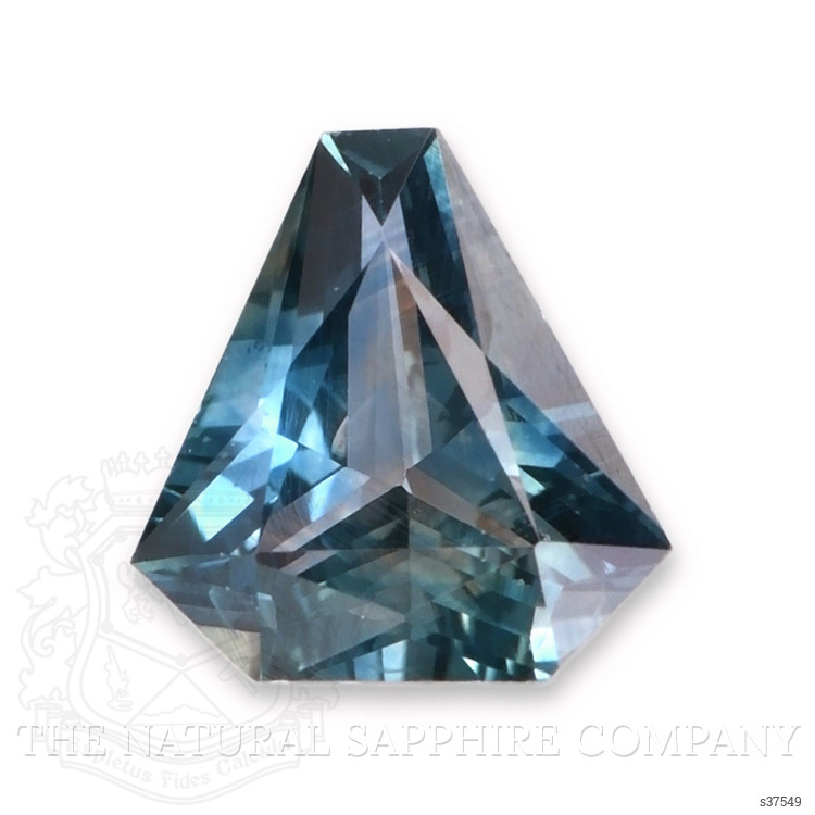 0.75 Ct. Greenish Blue Sapphire from Montana