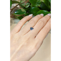 0.75 Ct. Greenish Blue Sapphire from Montana Life Style