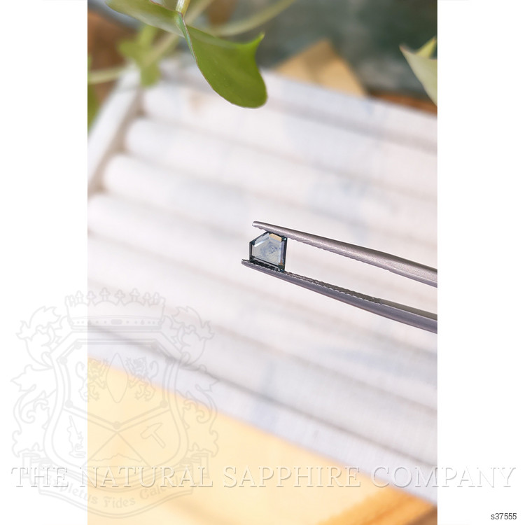 0.79 Ct. Bluish Green Sapphire from Montana