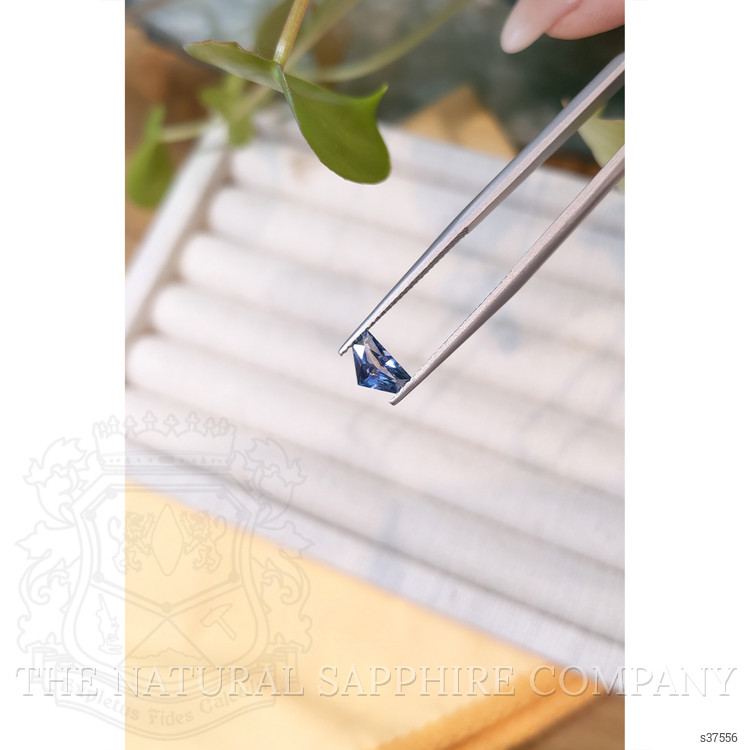 0.80 Ct. Greenish Blue Sapphire from Montana