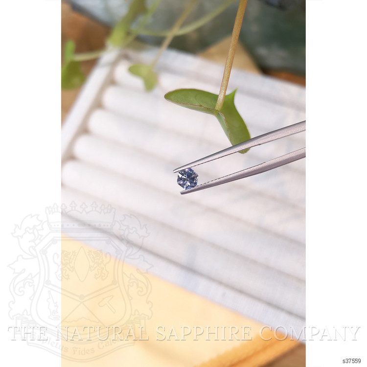 0.50 Ct. Blue Sapphire from Montana