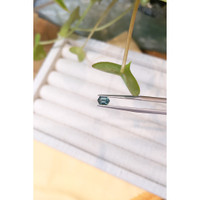 0.52 Ct. Green Sapphire from Montana Life Style