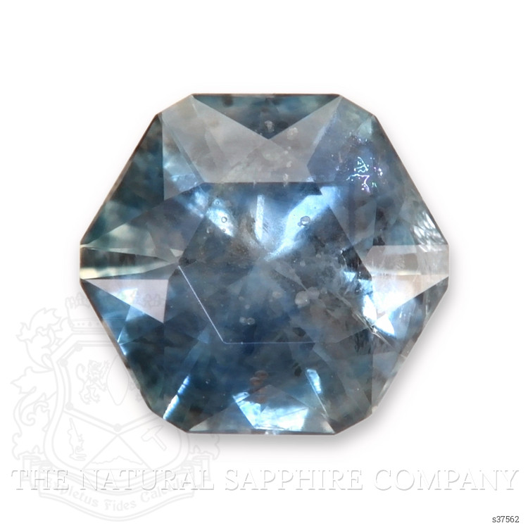 0.54 Ct. Greenish Blue Sapphire from Montana