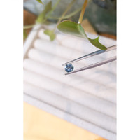 0.54 Ct. Greenish Blue Sapphire from Montana Life Style