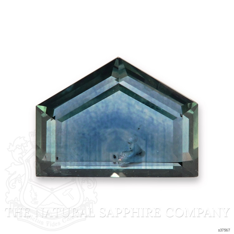 1.08 Ct. Bluish Green Sapphire from Montana