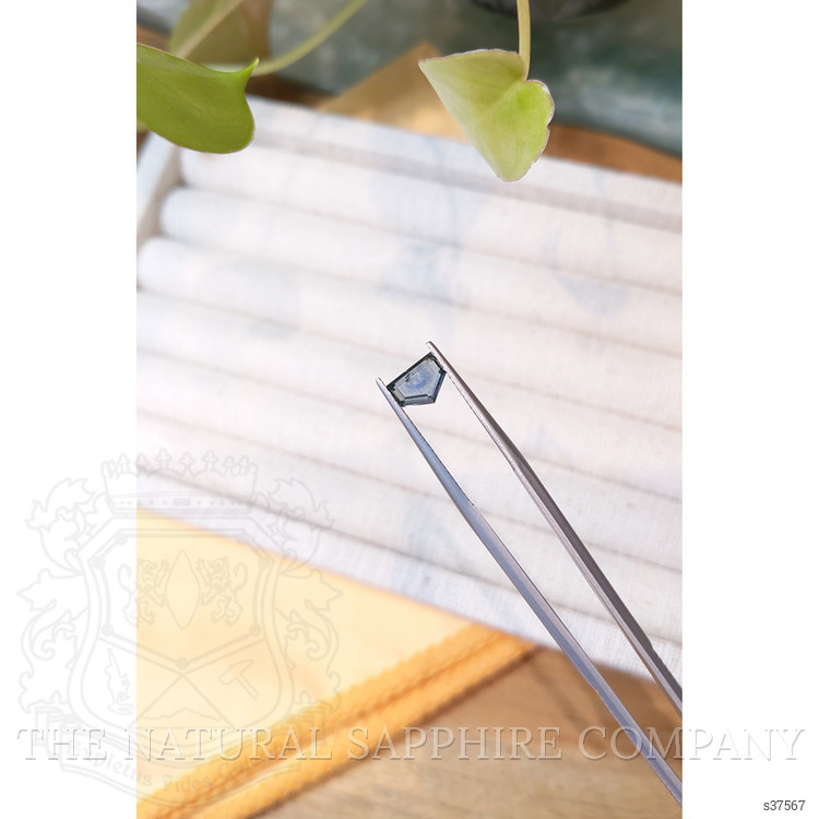 1.08 Ct. Bluish Green Sapphire from Montana