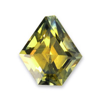 0.70 Ct. Greenish Yellow Sapphire from Montana Video