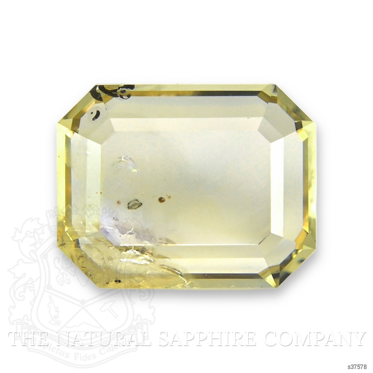 1.30 Ct. Greenish Yellow Sapphire from Montana
