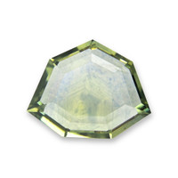 0.90 Ct. Yellowish Green Sapphire from Montana Video