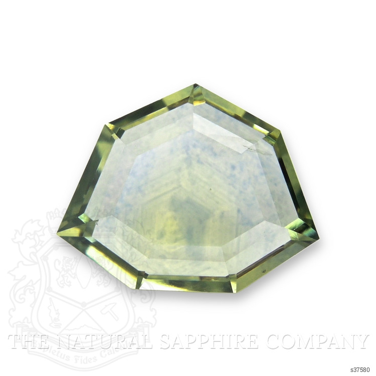 0.90 Ct. Yellowish Green Sapphire from Montana