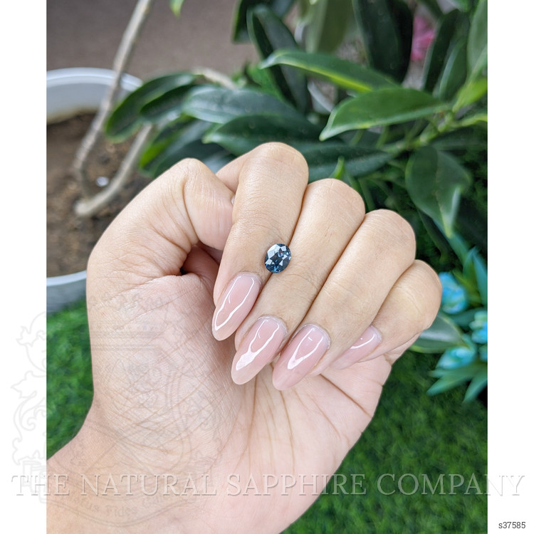 1.19 Ct. Greenish Blue Sapphire from Madagascar