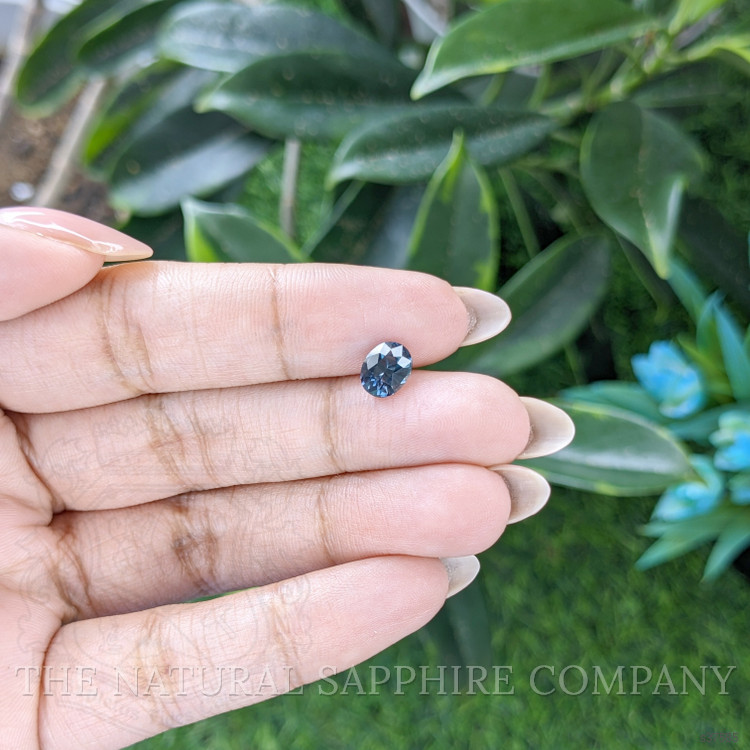 1.19 Ct. Greenish Blue Sapphire from Madagascar