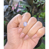 4.83 Ct. Purple Star Sapphire from Ceylon (Sri Lanka) Life Style