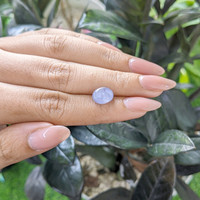 4.83 Ct. Purple Star Sapphire from Ceylon (Sri Lanka) Life Style