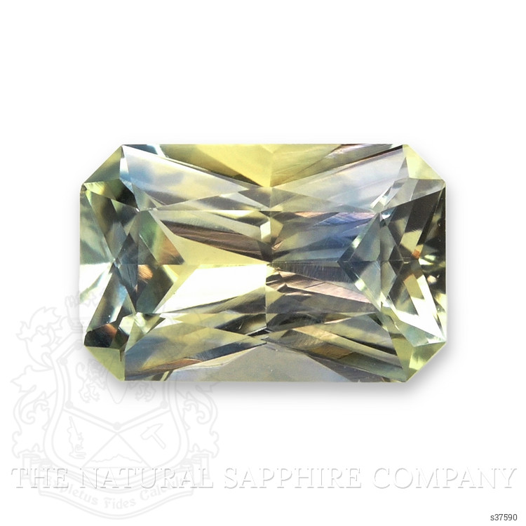 0.98 Ct. Yellowish Green Sapphire from Montana