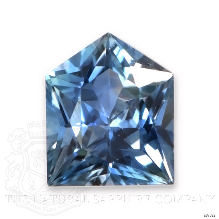 0.38 Ct. Greenish Blue Sapphire from Montana