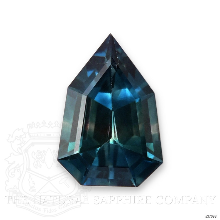 0.66 Ct. Bluish Green Sapphire from Montana