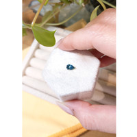 0.66 Ct. Bluish Green Sapphire from Montana Life Style