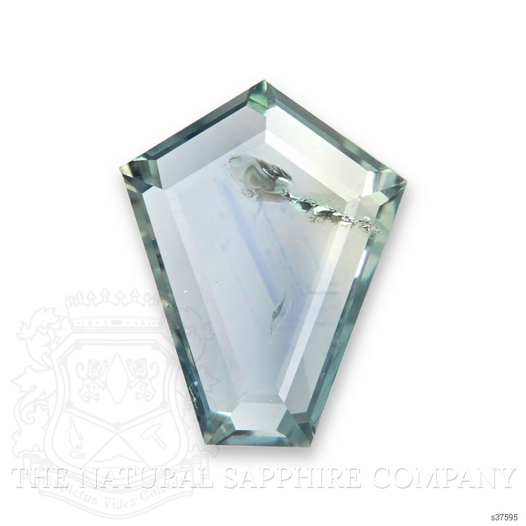 0.68 Ct. Bluish Green Sapphire from Montana