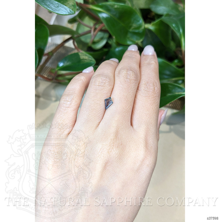 0.69 Ct. Bluish Green Sapphire from Montana
