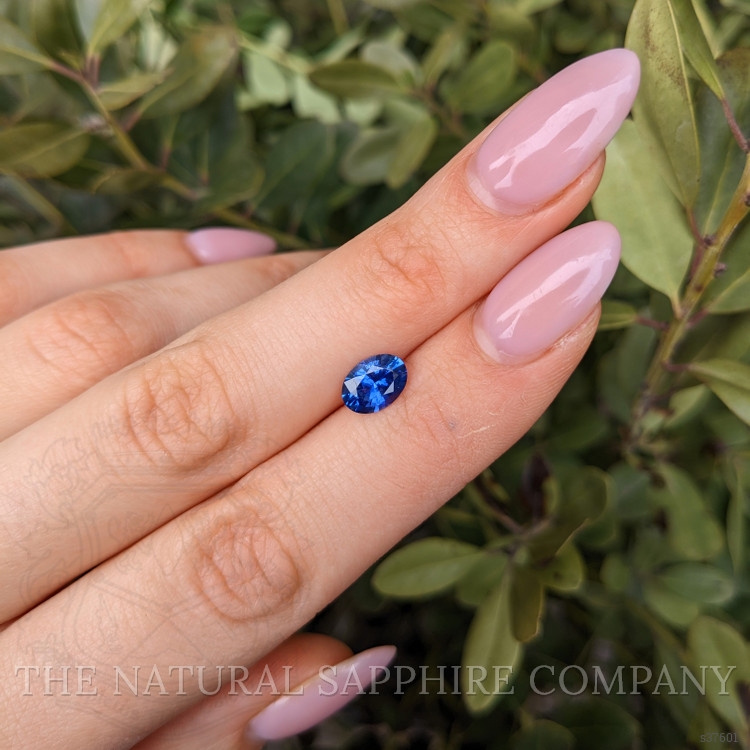 1.38 Ct. Blue Sapphire from Ceylon (Sri Lanka)