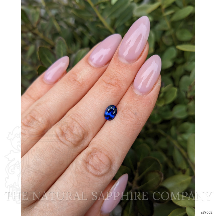 1.30 Ct. Blue Sapphire from Ceylon (Sri Lanka)