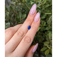 1.30 Ct. Blue Sapphire from Ceylon (Sri Lanka) Life Style