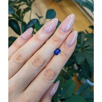 1.38 Ct. Blue Sapphire from Ceylon (Sri Lanka) Life Style