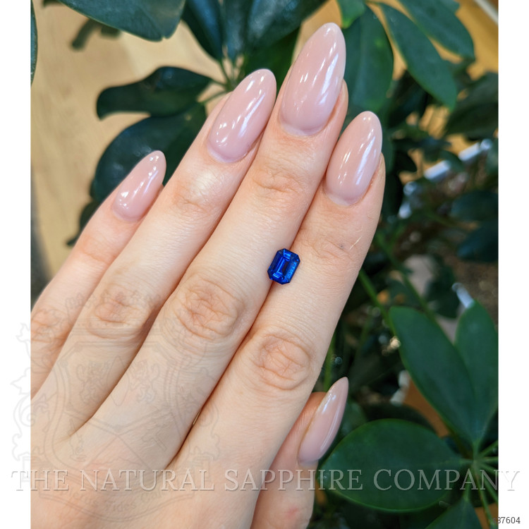 1.32 Ct. Blue Sapphire from Ceylon (Sri Lanka)