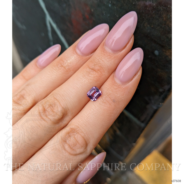 1.52 Ct. Purple Sapphire from Ceylon (Sri Lanka)