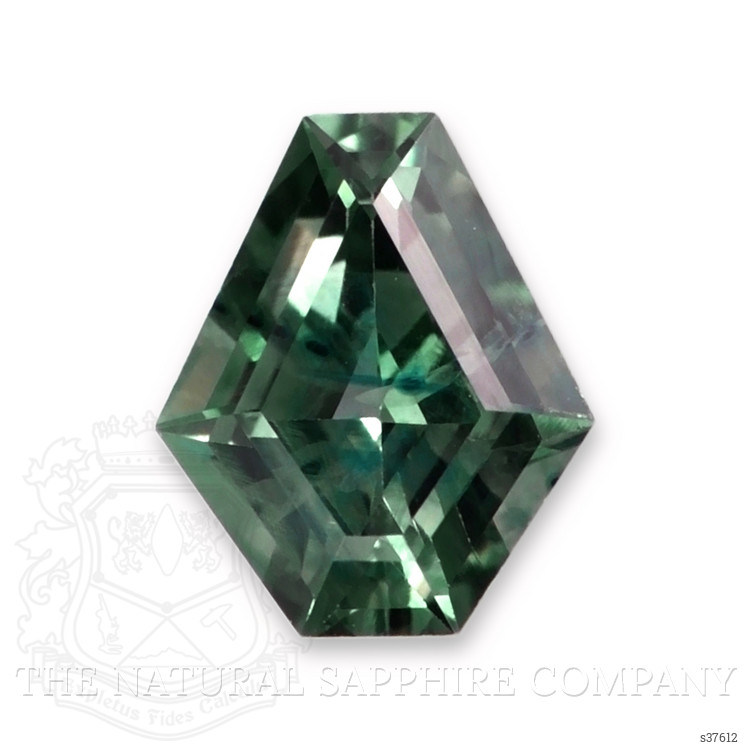 0.68 Ct. Bluish Green Sapphire from Montana