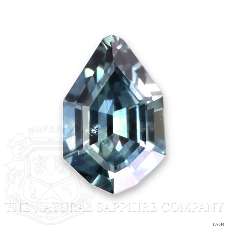 0.47 Ct. Bluish Green Sapphire from Montana