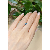 0.47 Ct. Bluish Green Sapphire from Montana Life Style