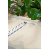 0.52 Ct. Greenish Blue Sapphire from Montana Life Style