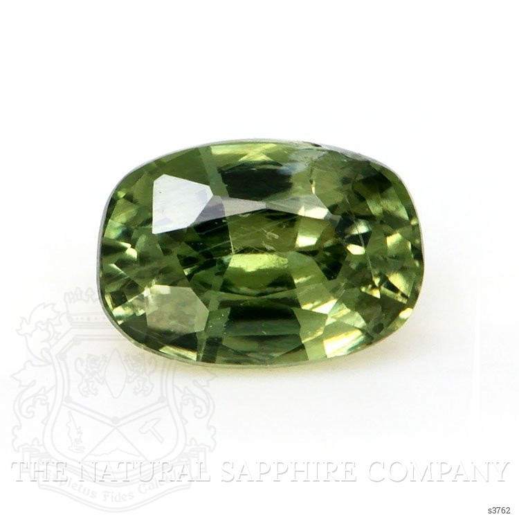 0.60 Ct. Green Sapphire from Ceylon (Sri Lanka)