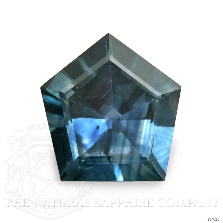 0.55 Ct. Bluish Green Sapphire from Montana