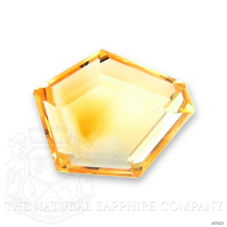 0.61 Ct. Yellow Sapphire from Montana